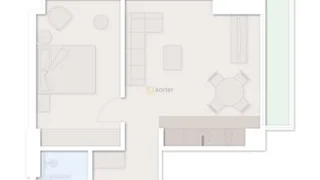 Next Gardens – 2-room 48.5 м² (От застройщика)
