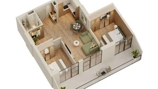 Zhiuli Shartava Ave, 28 – 3-room 72.3 м² (От застройщика)