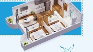 White House – 3-room 64.1 м² (От застройщика)