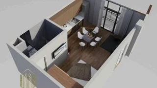EcoSilence – 1-room 40.0 м² (От застройщика)
