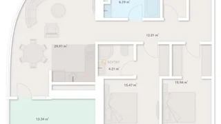 Tekto Point – 3-room 75.8 м² (От застройщика)