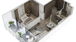 History Home – 2-room 45.3 м² (От застройщика)