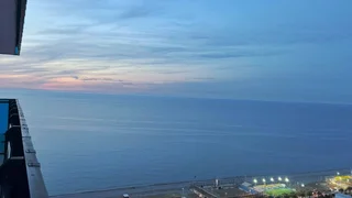 Студия в Орби Сити, вид на море