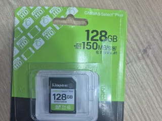 Карта памяти Kingston 128 ГБ SDXC