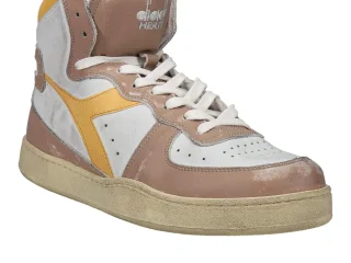 DIADORA | Высокие кожаные кроссовки унисекс