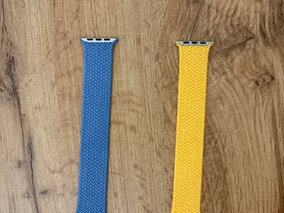 ремешки для Apple Watch Braided Solo Loop 44/45/49 мм размера 8, так как мне велики. Новые, есть коробки