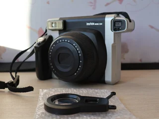 Фотоаппарат моментальной печати Fujifilm Instax Wide 300 + съемная линза для селфи
