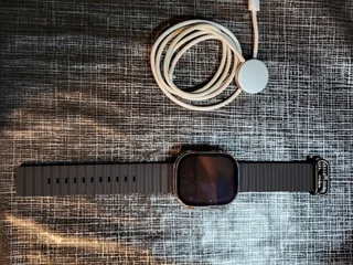 Apple Watch Ultra 3 49mm Black Titanium с черным ремешком