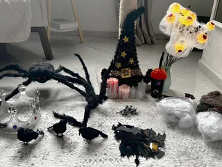 Коробка украшений на Хеллоуин