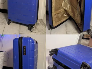 Чемодан фиолетовый