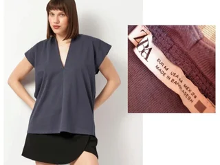 Трикотажная майка Zara