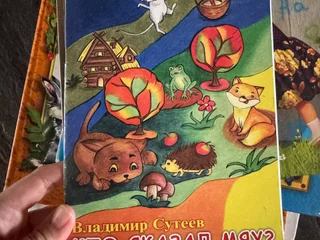 Детские книги и пазлы (Сутеев, Бернер)