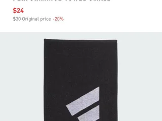 Полотенце Adidas для тренировок