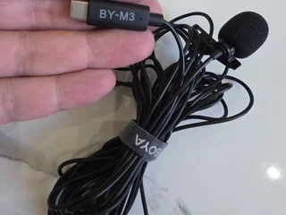 Петличный микрофон BOYA BY-M3 USB-C