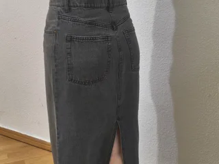Джинсовая юбка макси h&m размер eu36