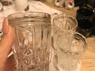 Хрустальные стаканы 5 шт