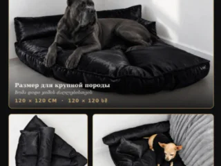 Этикетка для собачьей лежанки