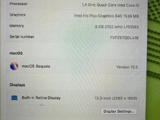MacBook Pro 13 Touch Bar 2019