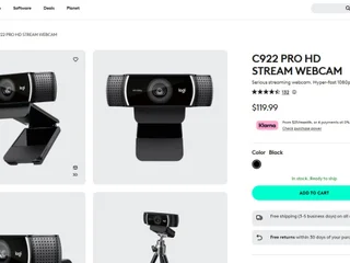 Logitech C922 Pro Stream