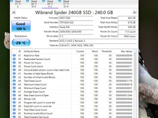 SSD Wibrand Spider 240GB