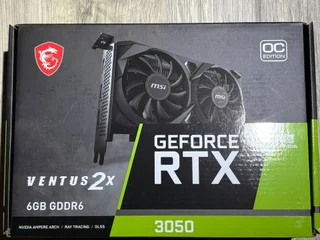 видеокарту RTX geforce 3050 6GB