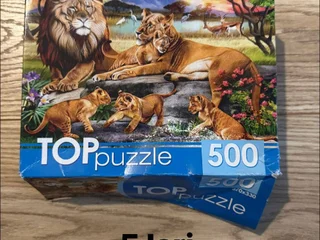 Пазл TOPpuzzle 500 элементов и комикс