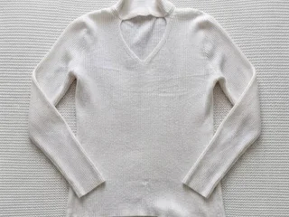 Кофта белая М