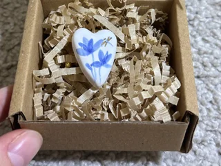 Кольцо-сердце handmade
