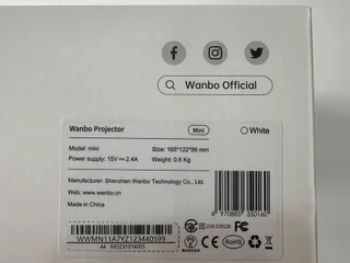 Смарт-проектор Wanbo Mini Pro