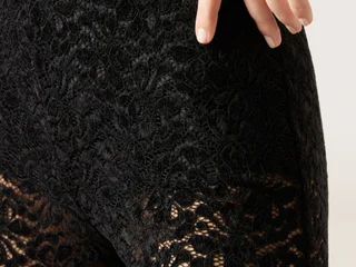 Брюки клеш с кружевом Calzedonia