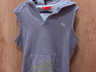 Puma ретро толстовка без рукавов