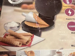 Вафельница и микрофон