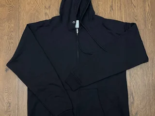 Флисовая толстовка худи Hanes L