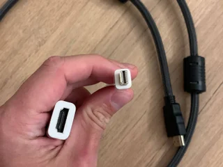 Переходник Thunderbolt / Mini DisplayPort → HDMI + HDMI-кабель