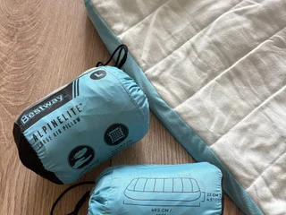 **Надувная подушка Bestway Alpinelite Large Air Pillow** 🏕️