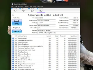SSD Apacer AS340 240GB #2