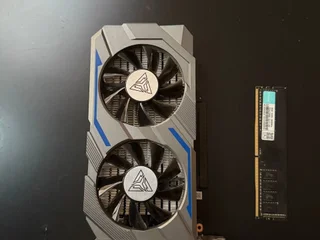 Видеокарта GTX 1650 4 ГБ и оперативная память DDR4 8 ГБ