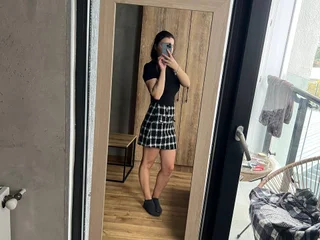 Юбка твидовая