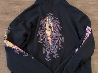 Зип-худи Chrome Hearts Deadly Doll