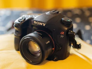 Фотоаппарат Sony Alpha A77 с объективами и аксессуарами