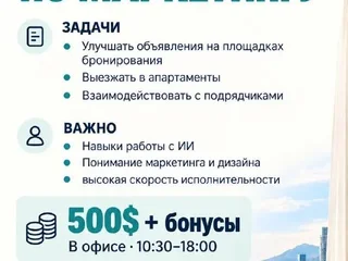 Ассистент по маркетингу