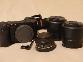 Фотоаппарат Sony a6700 с набором линз (Viltrox и TTArtisan)
