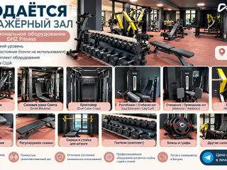 Профессиональный тренажерный зал DHZ Fitness