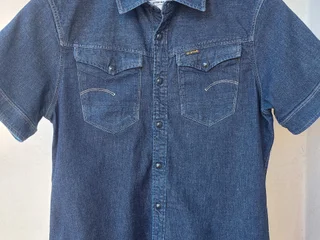 Рубашка джинсовая G-star raw shirt denim