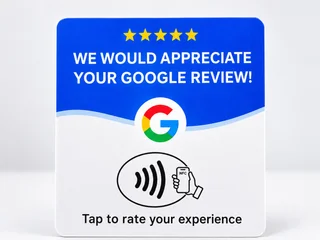 NFC-карта для Google Reviews