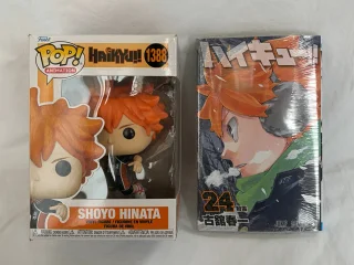 Funko Pop! Shoyo Hinata #1388 + Haikyuu!! Manga Vol