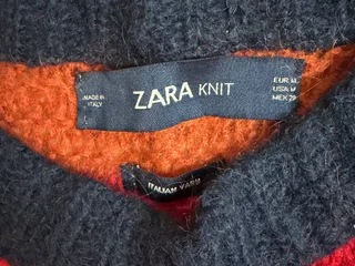 Пончо ZARA свободного кроя