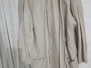 Льняной кардиган L-XL
