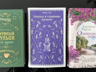 Книги (разные, включая Куриный бульон для души)