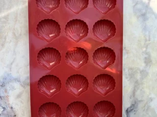 Силиконовая форма пищевая ракушки